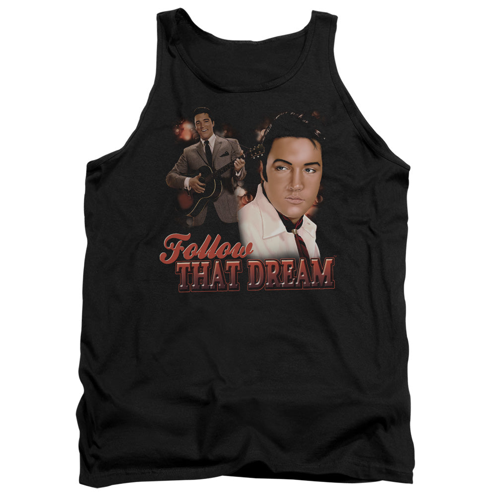 Elvis Presley - Follow That Dream - Adult Tank - Black