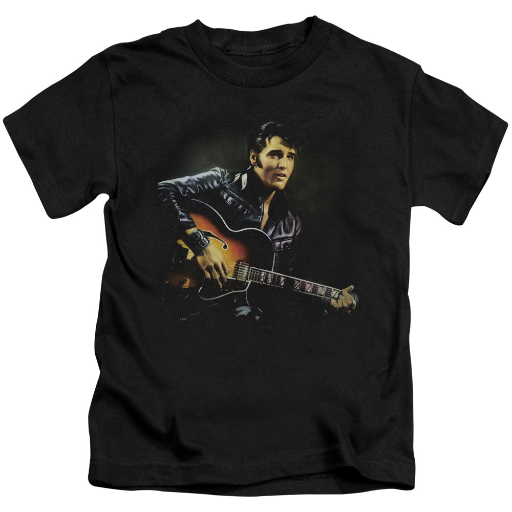 ELVIS PRESLEY 1968 - S/S JUVENILE 18/1 - BLACK - T-Shirt