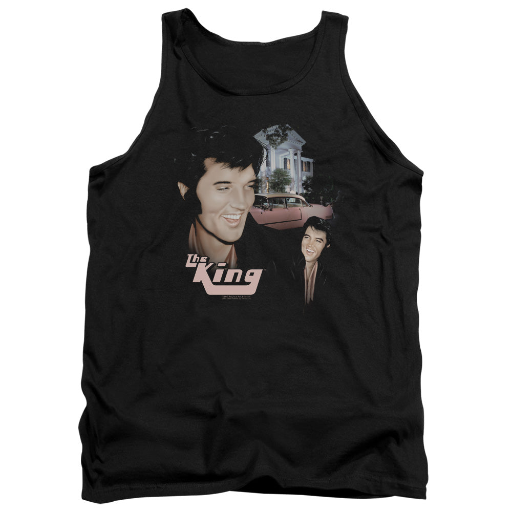 Elvis Presley - Home Sweet Home - Adult Tank - Black