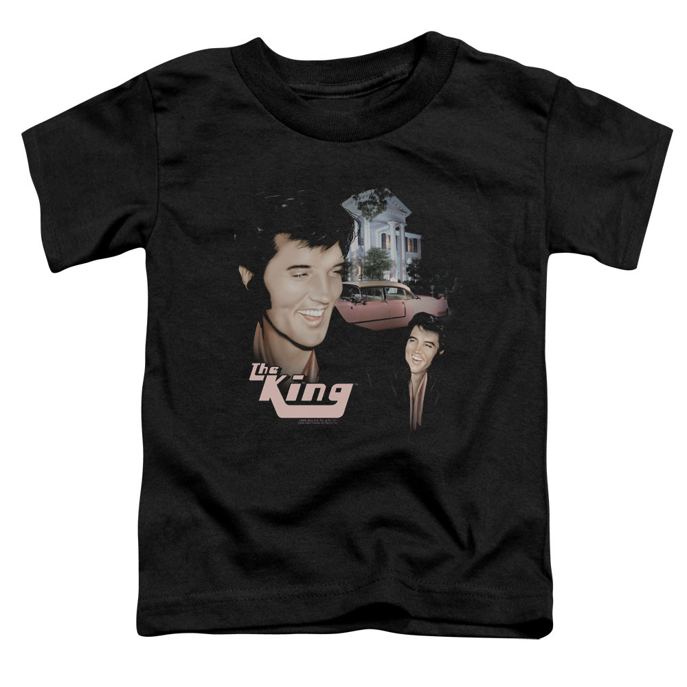 Elvis Presley - Home Sweet Home - Short Sleeve Toddler Tee - Black T-shirt