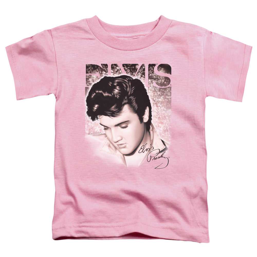 Elvis Presley - Star Light - Short Sleeve Toddler Tee - Pink T-shirt