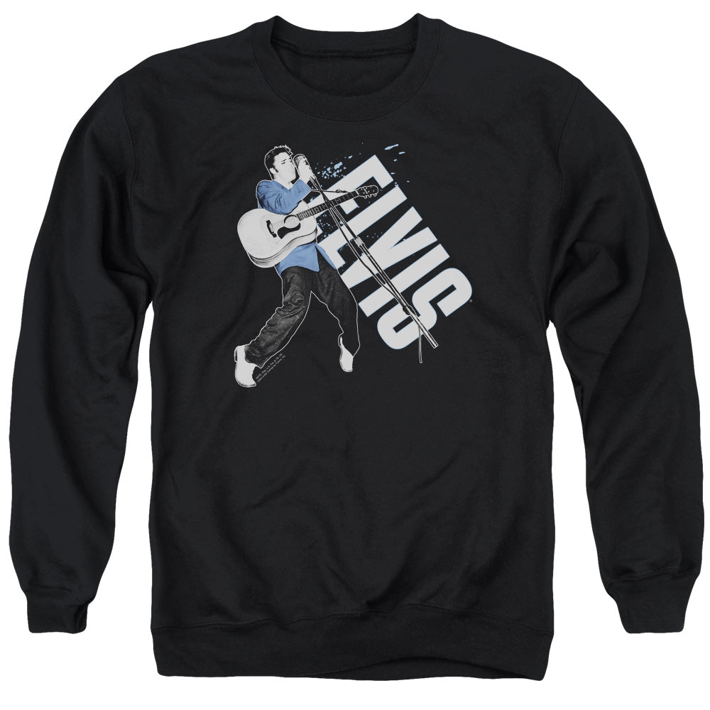 Elvis Presley - On His Toes - Adult Crewneck Sweatshirt - Black