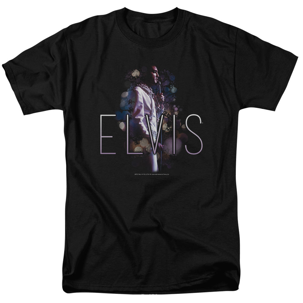 Elvis Presley - Dream State - Short Sleeve Adult 18/1 - Black T-shirt