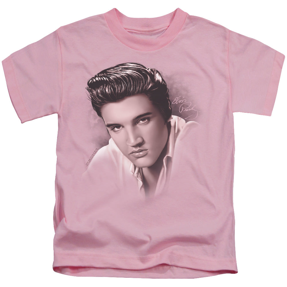 ELVIS PRESLEY THE STARE - S/S JUVENILE 18/1 - PINK - T-Shirt