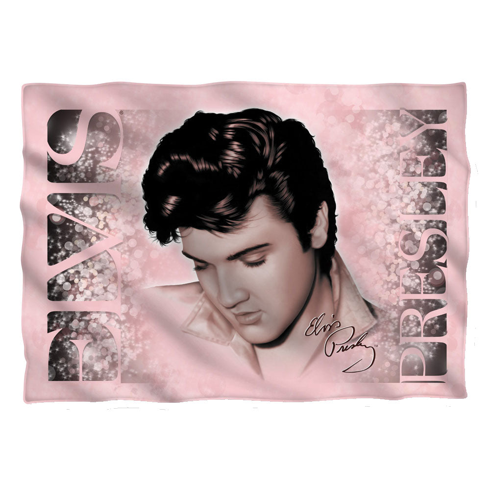 Elvis Presley - Soft Lights - Pillow Case - White