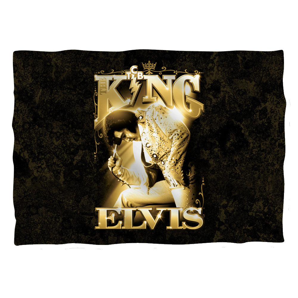 Elvis Presley - The King - Pillow Case - White