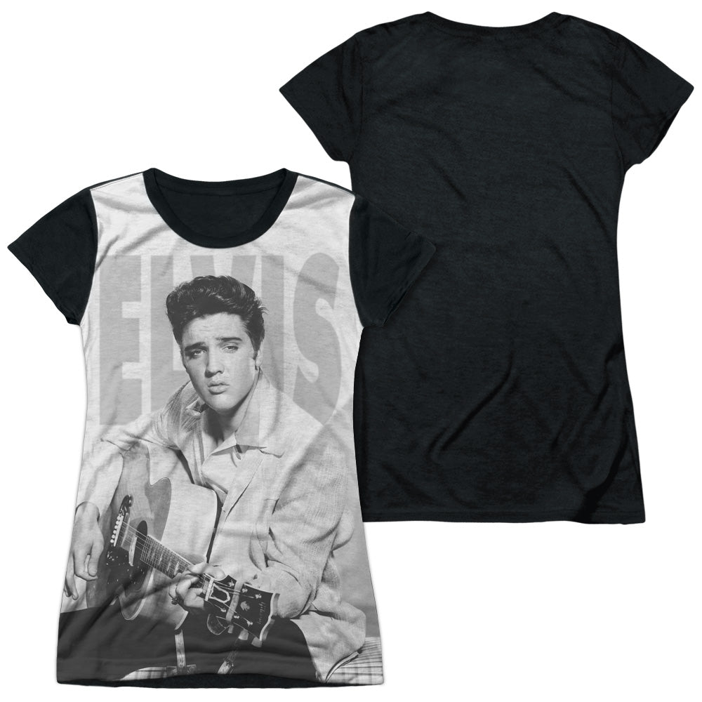 ELVIS PRESLEY PLAY ME A SONG-S/S JUNIOR POLY T-Shirt