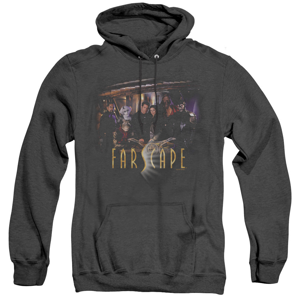 Farscape - Cast - Adult Heather Hoodie - Black