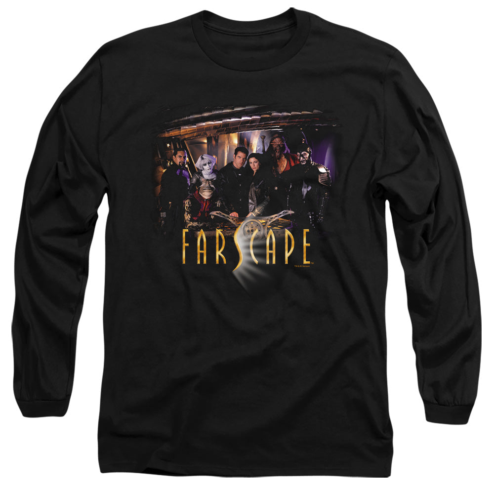 Farscape - Cast - Long Sleeve Adult 18/1 - Black T-shirt