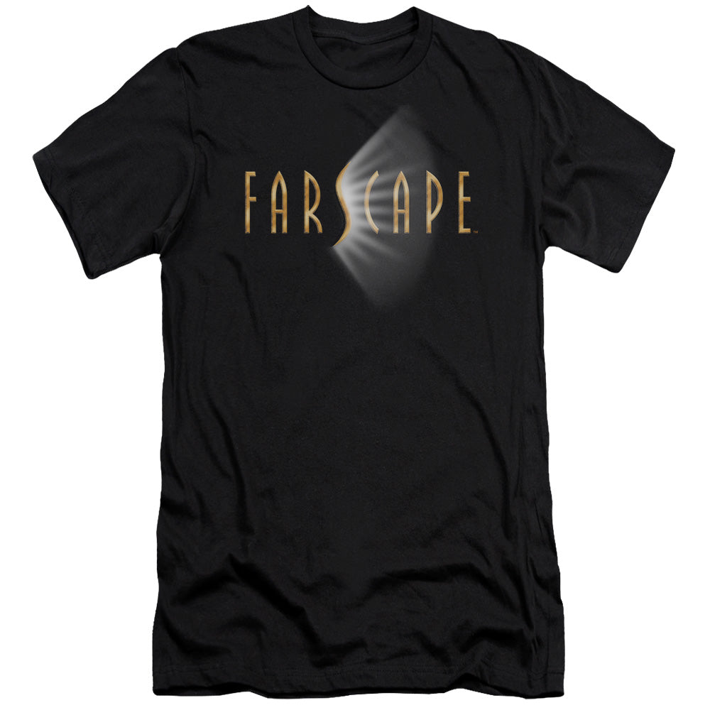 Farscape - Logo-premuim Canvas Adult Slim Fit 30/1 - Black