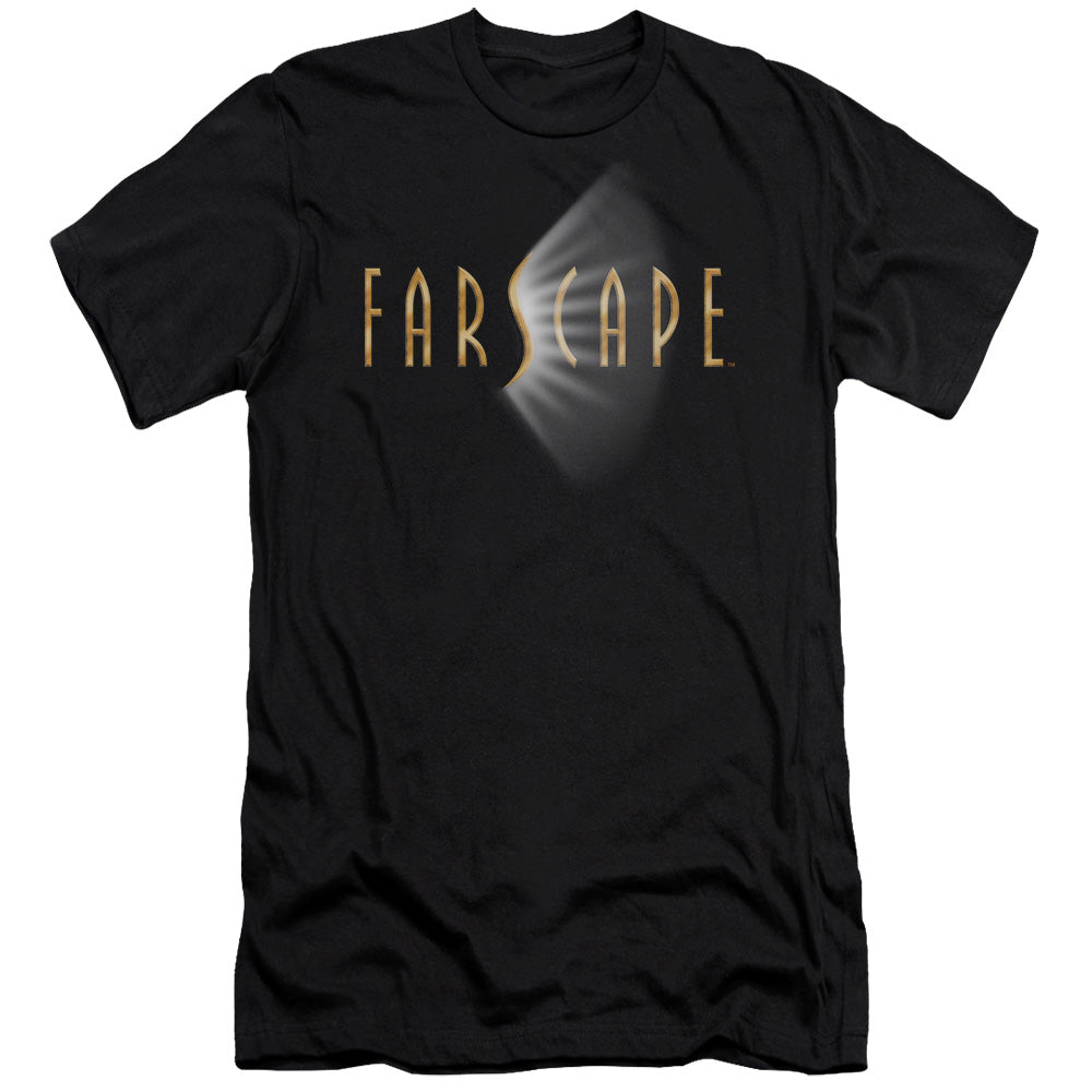 Farscape - Logo - Short Sleeve Adult 30/1 - Black T-shirt