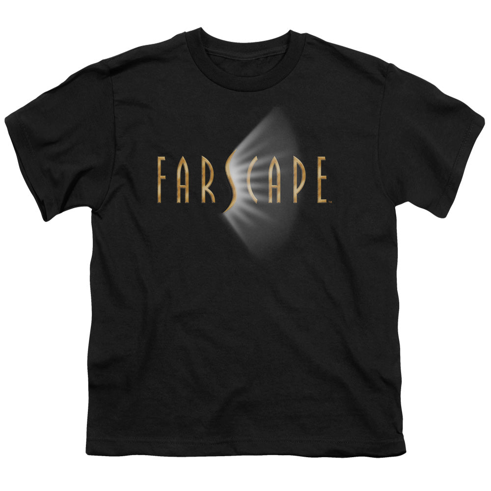 Farscape - Logo - Short Sleeve Youth 18/1 - Black T-shirt