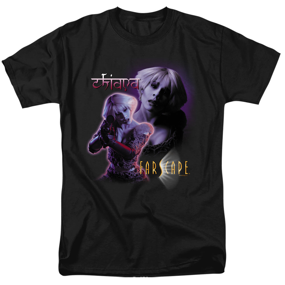 Farscape - Chiana - Short Sleeve Adult 18/1 - Black T-shirt