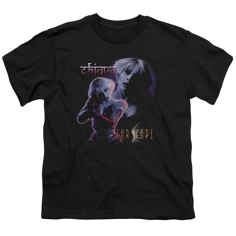 Farscape - Chiana - Short Sleeve Youth 18/1 - Black T-shirt
