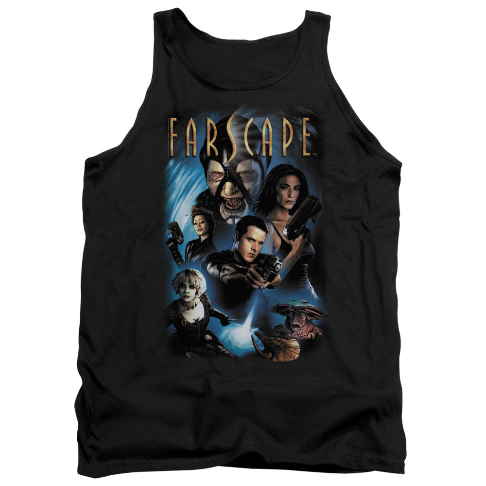 Farscape - Comic Cover - Adult Tank - Black