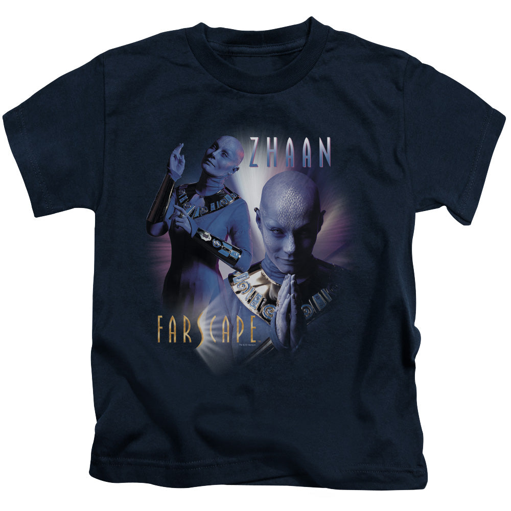 FARSCAPE ZHAAN - S/S JUVENILE 18/1 - NAVY - T-Shirt