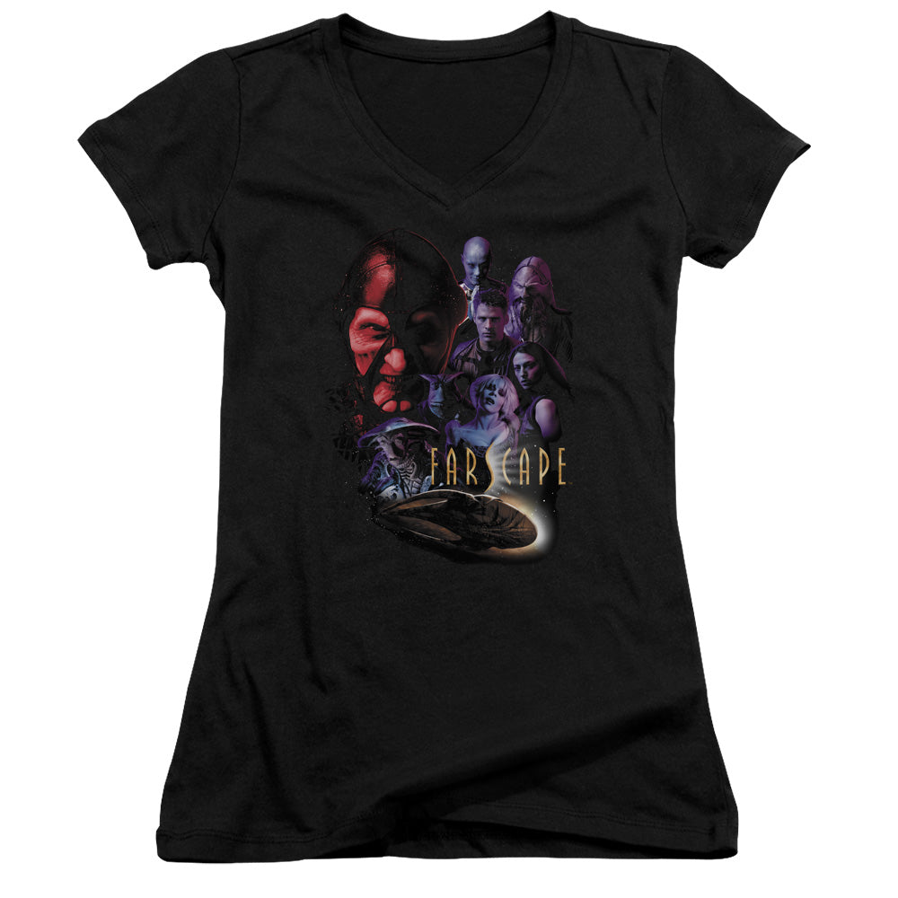 Farscape - Criminally Epic - Junior V-neck - Black