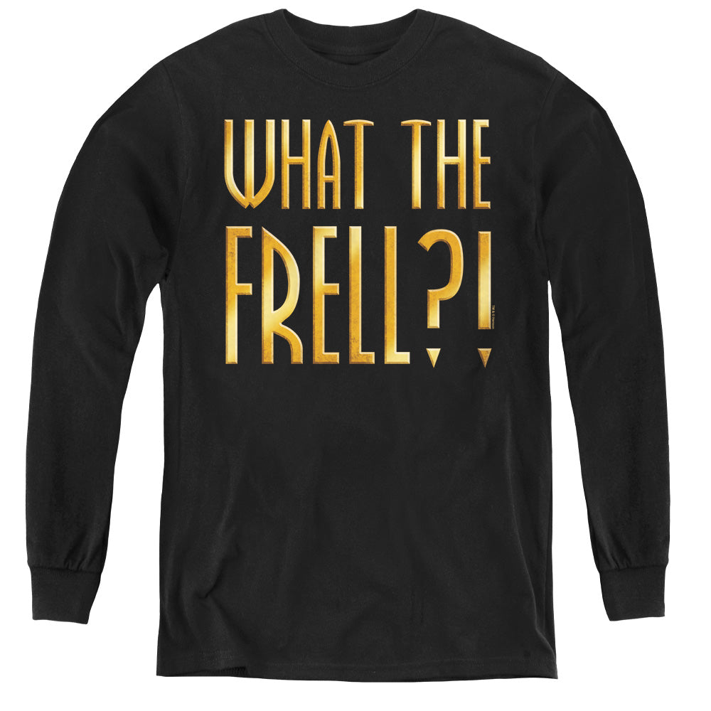 Farscape - What The Frell - Youth Long Sleeve Tee - Black