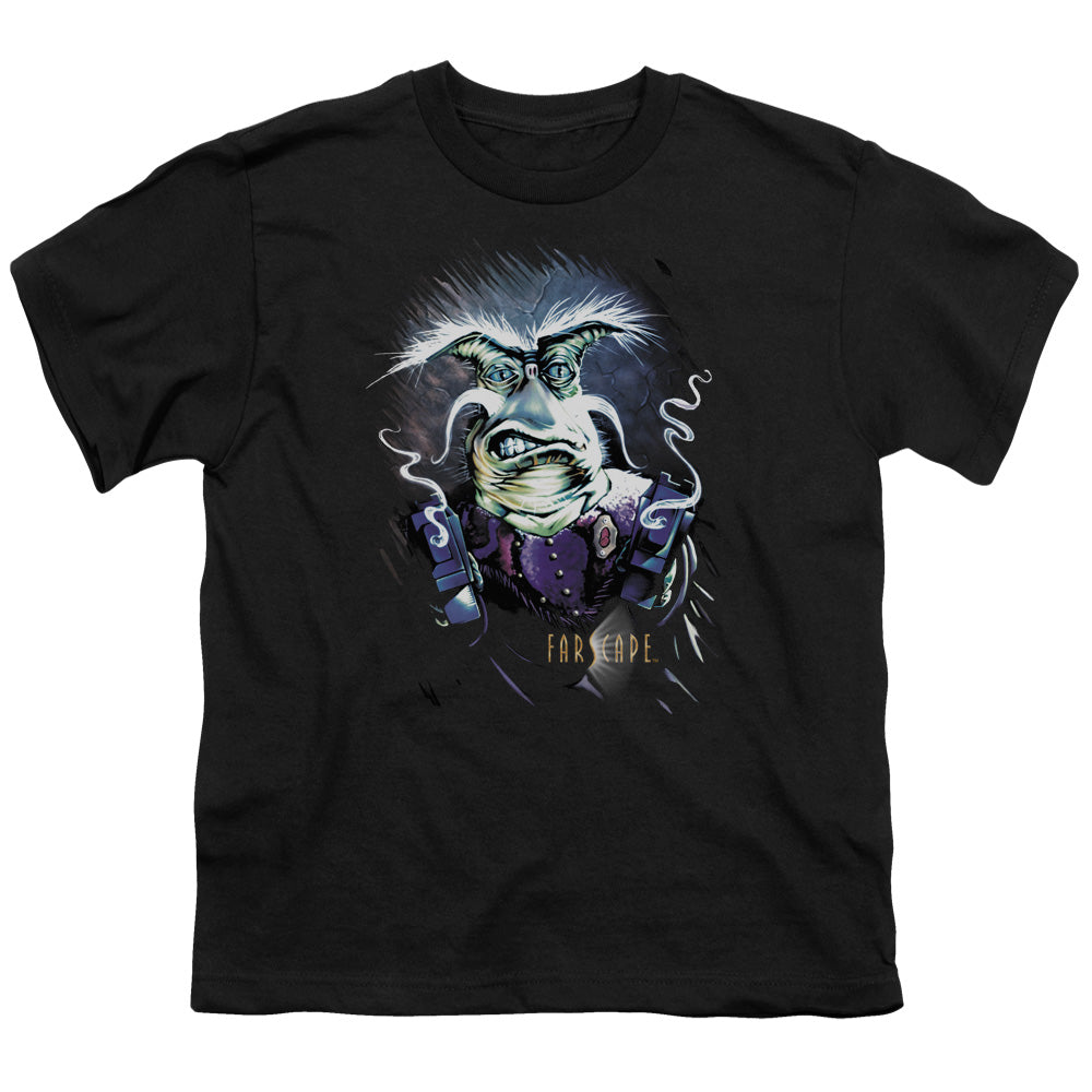 FARSCAPE RYGEL SMOKING GUNS - S/S YOUTH 18/1 - BLACK T-Shirt