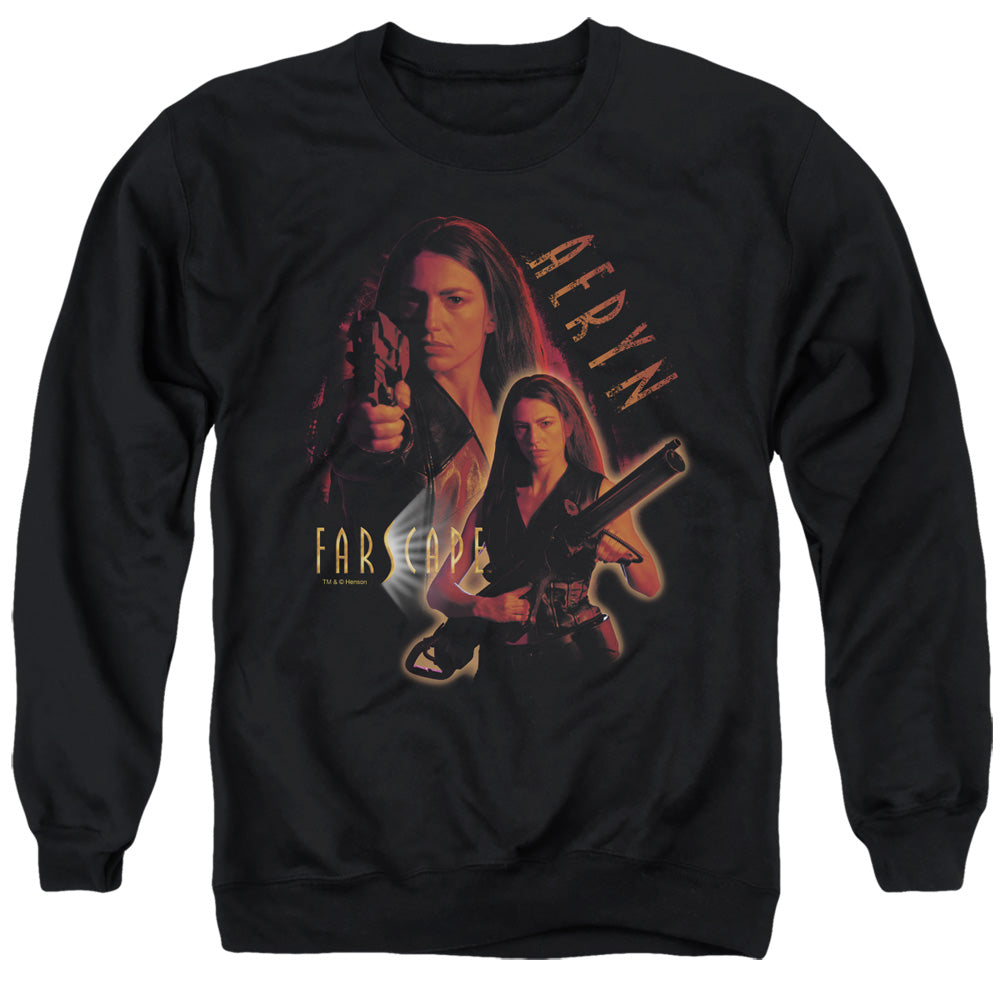 Farscape - Aeryn - Adult Crewneck Sweatshirt - Black
