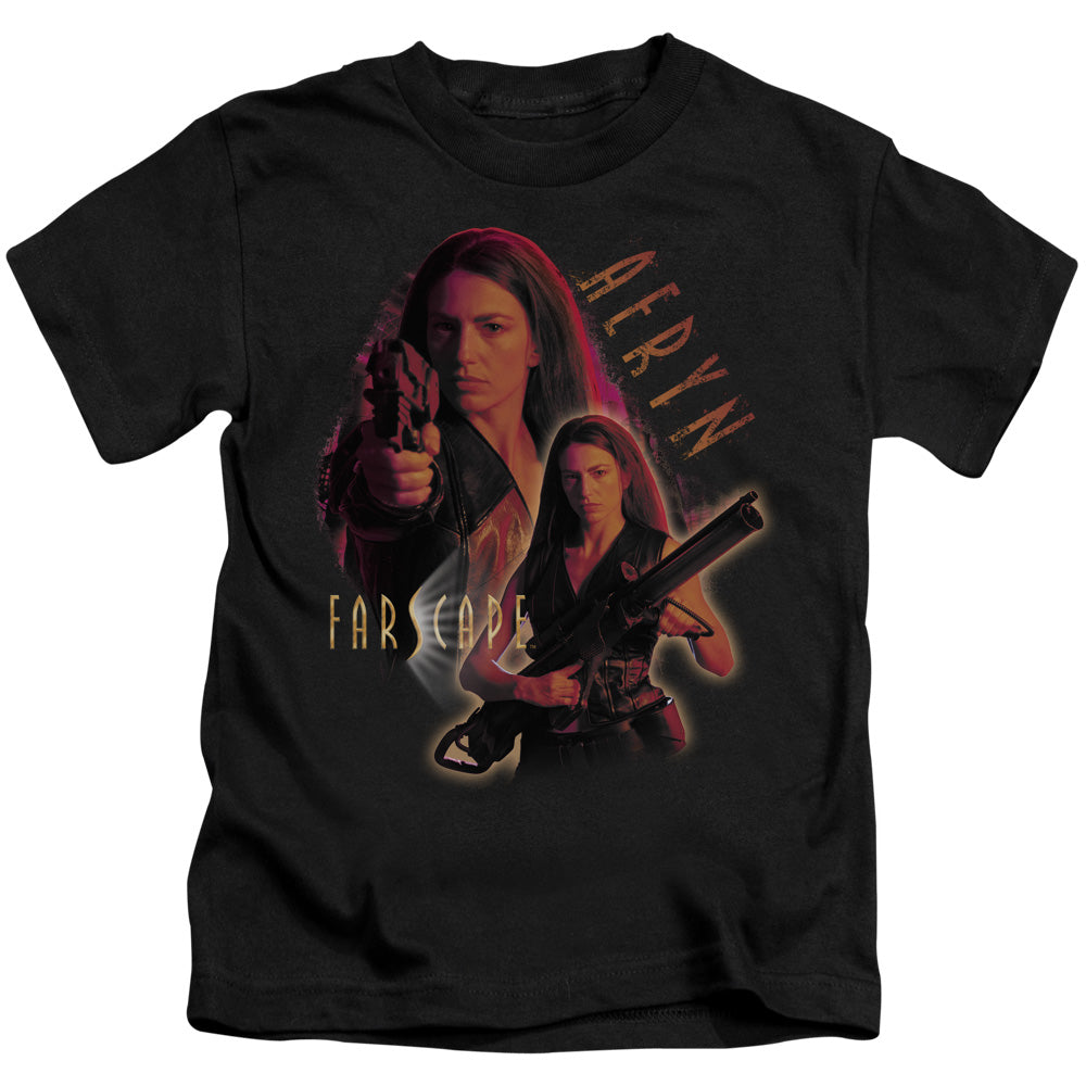 FARSCAPE AERYN - S/S JUVENILE 18/1 - BLACK - T-Shirt