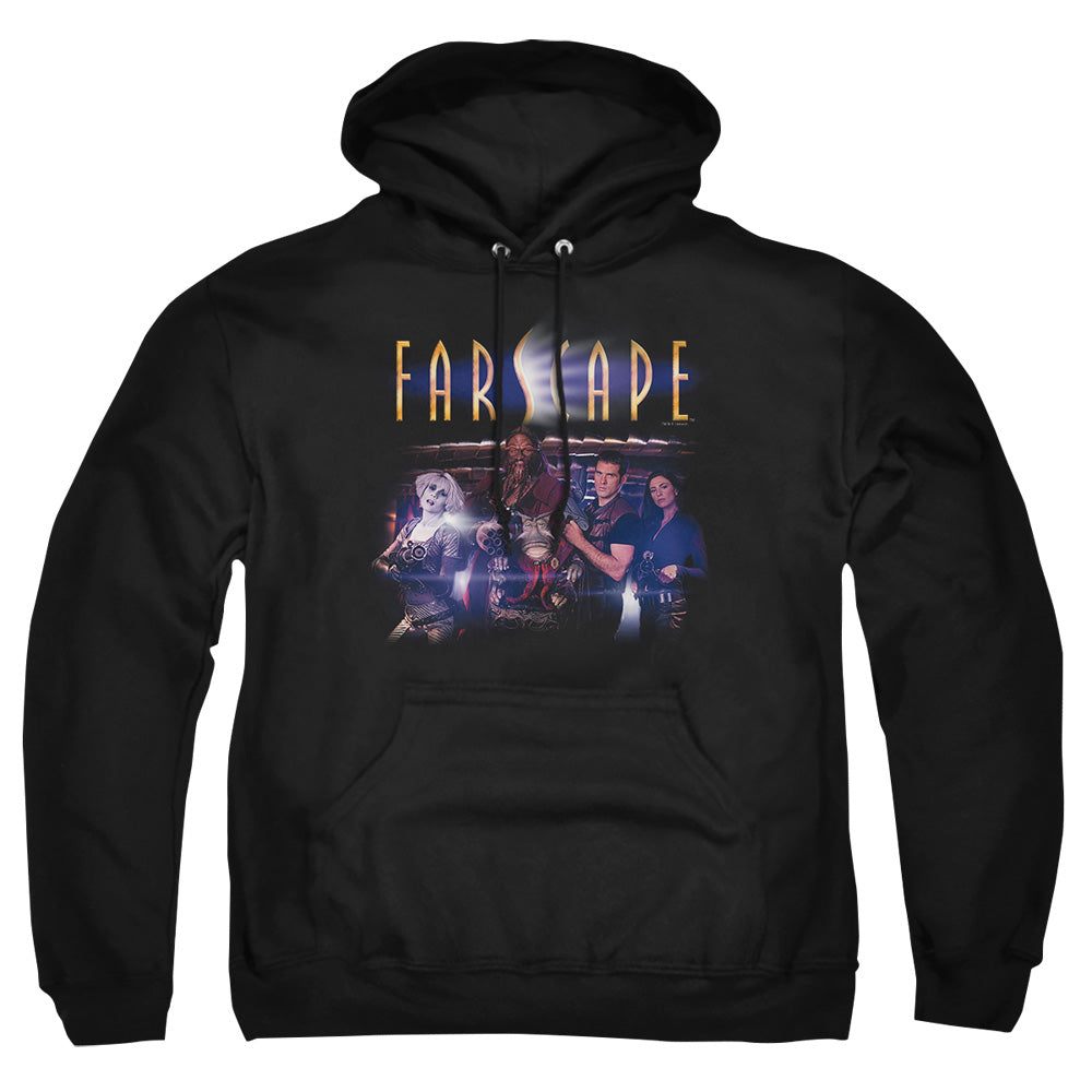 Farscape - Flarescape - Adult Pull-over Hoodie - Black