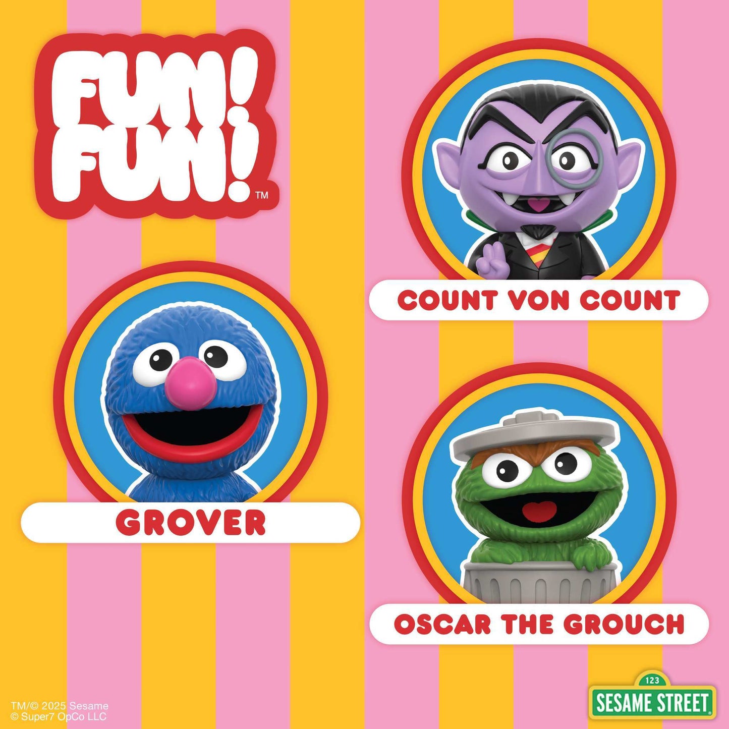 Sesame Street FUN! FUN! Wave 01 - Grover