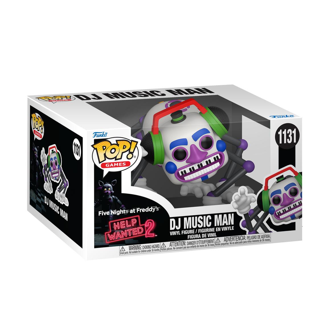 Funko Pop! Games: Five Nights at Freddy’s: Help Wanted 2 DJ Music Man