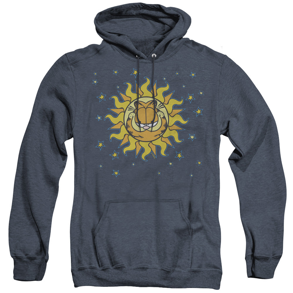 Garfield - Celestial - Adult Heather Hoodie - Navy