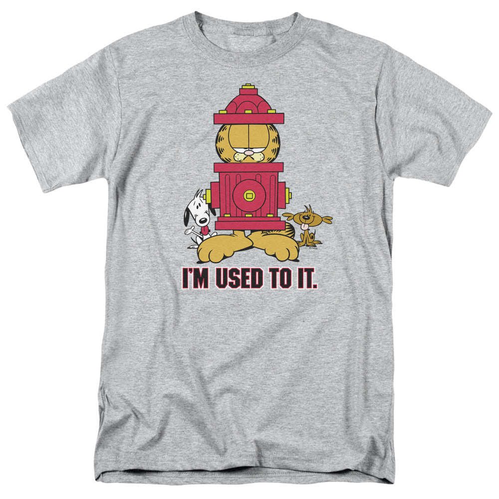 Garfield - Im Used To It - Short Sleeve Adult 18/1 - Athletic Heather T-shirt