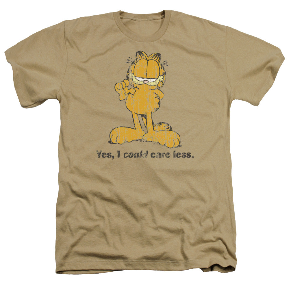 Garfield - Yes I Could Care Less - Adult Heather - Sand