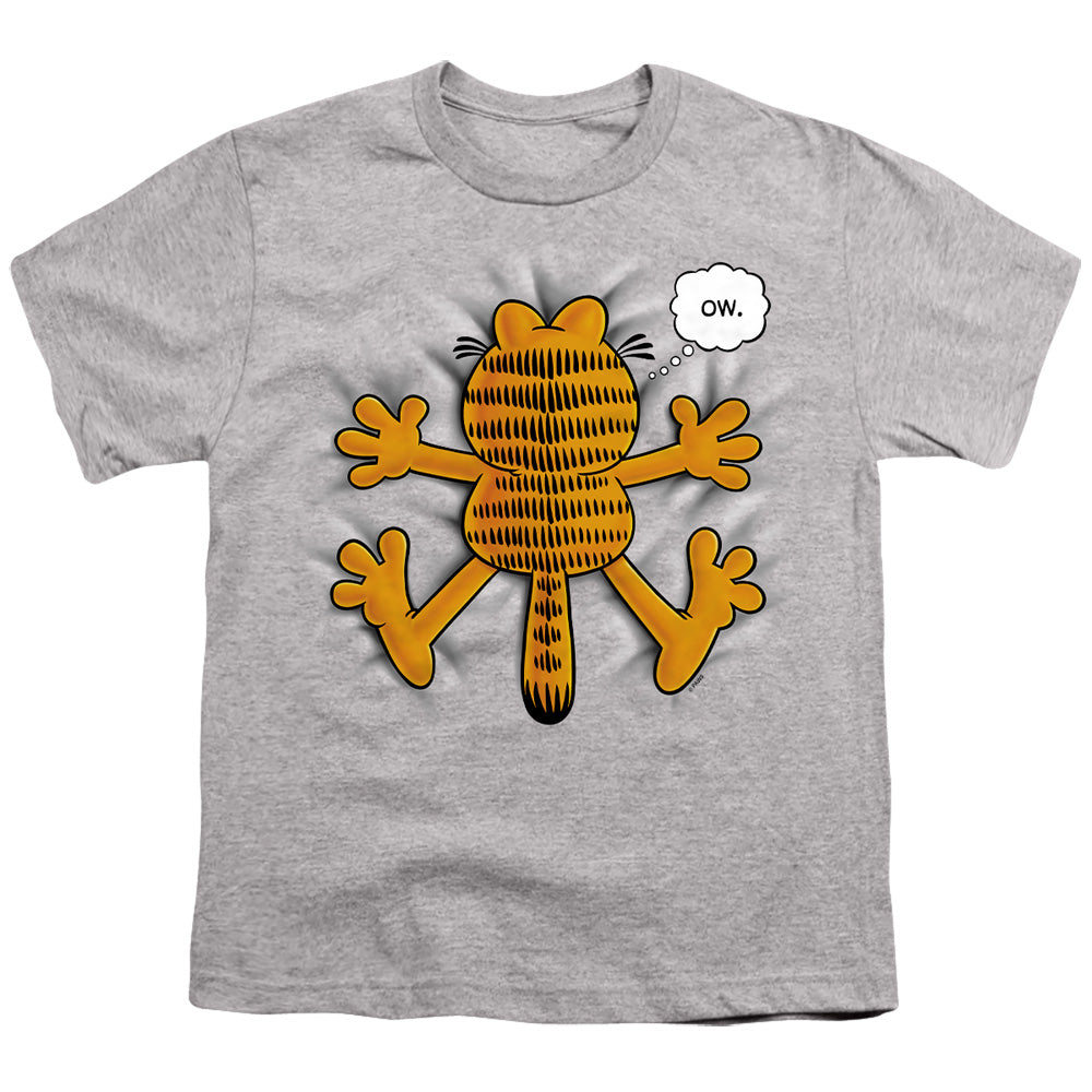 Garfield - Ow - Short Sleeve Youth 18/1 - Athletic Heather T-shirt