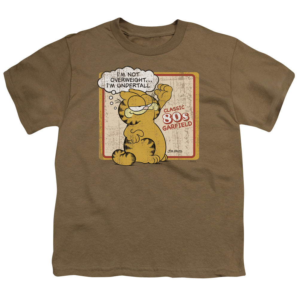 Garfield - Undertall - Short Sleeve Youth 18/1 - Safari Green T-shirt