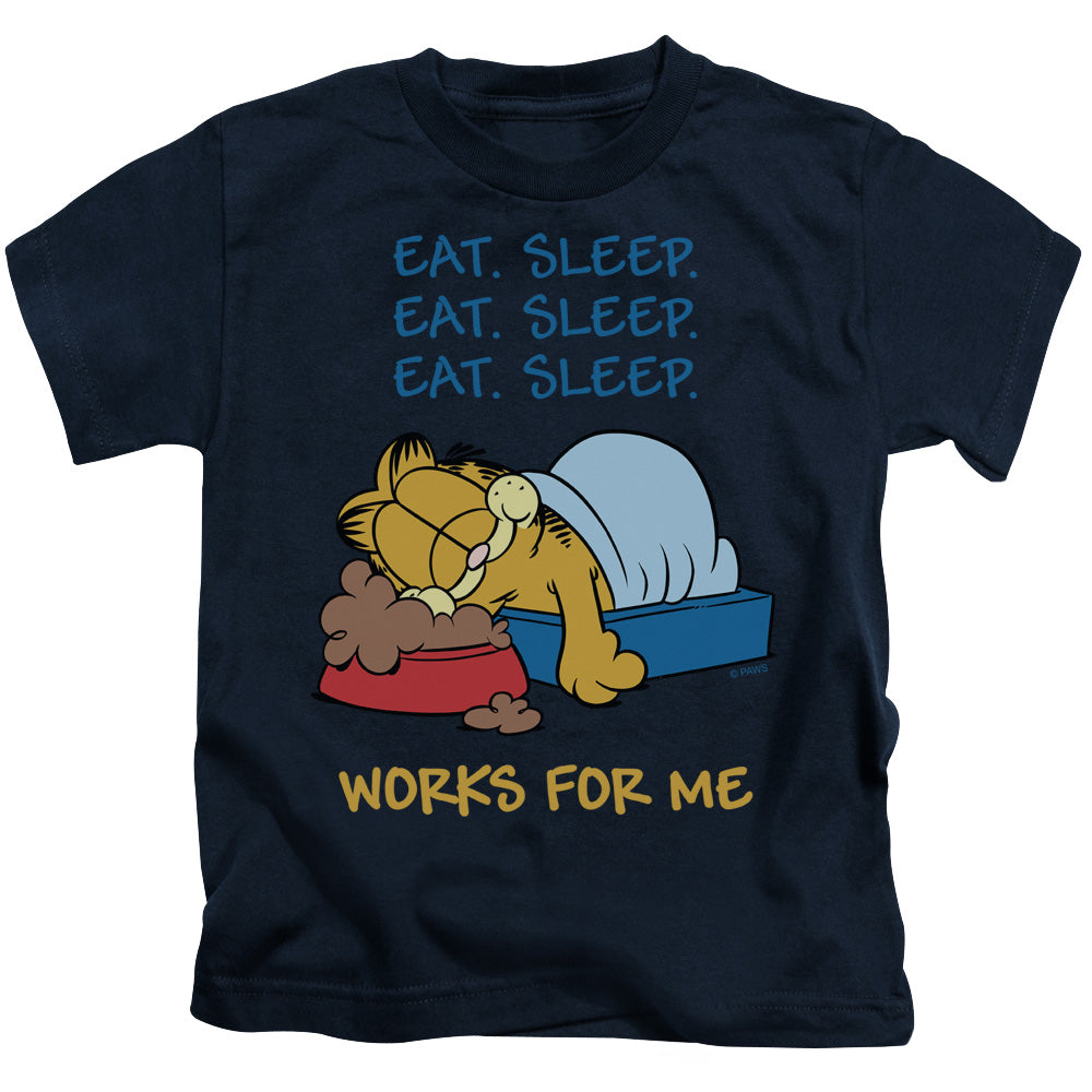 GARFIELD WORKS FOR ME-S/S T-Shirt