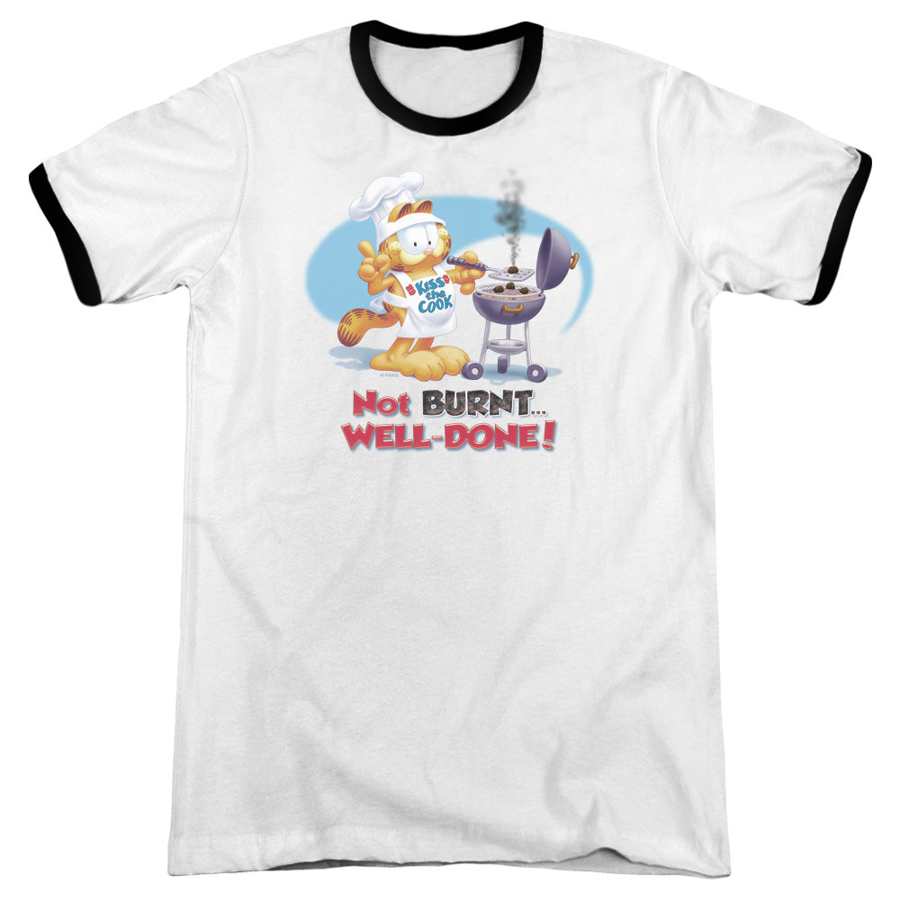 Garfield - Well Done - Adult Ringer - White/black
