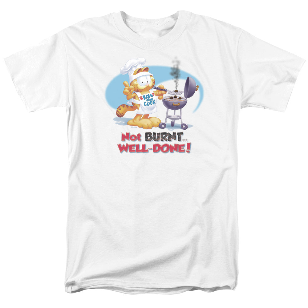 Garfield - Well Done - Short Sleeve Adult 18/1 - White T-shirt