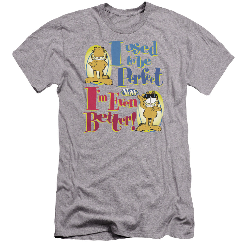 Garfield - Even Better-premuim Canvas Adult Slim Fit 30/1 - Athletic Heather