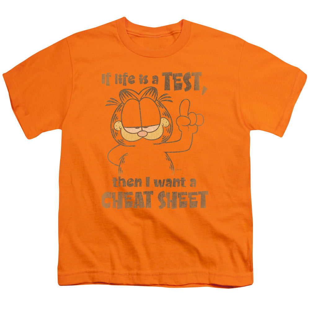 GARFIELD CHEAT SHEET - S/S YOUTH 18/1 - ORANGE T-Shirt