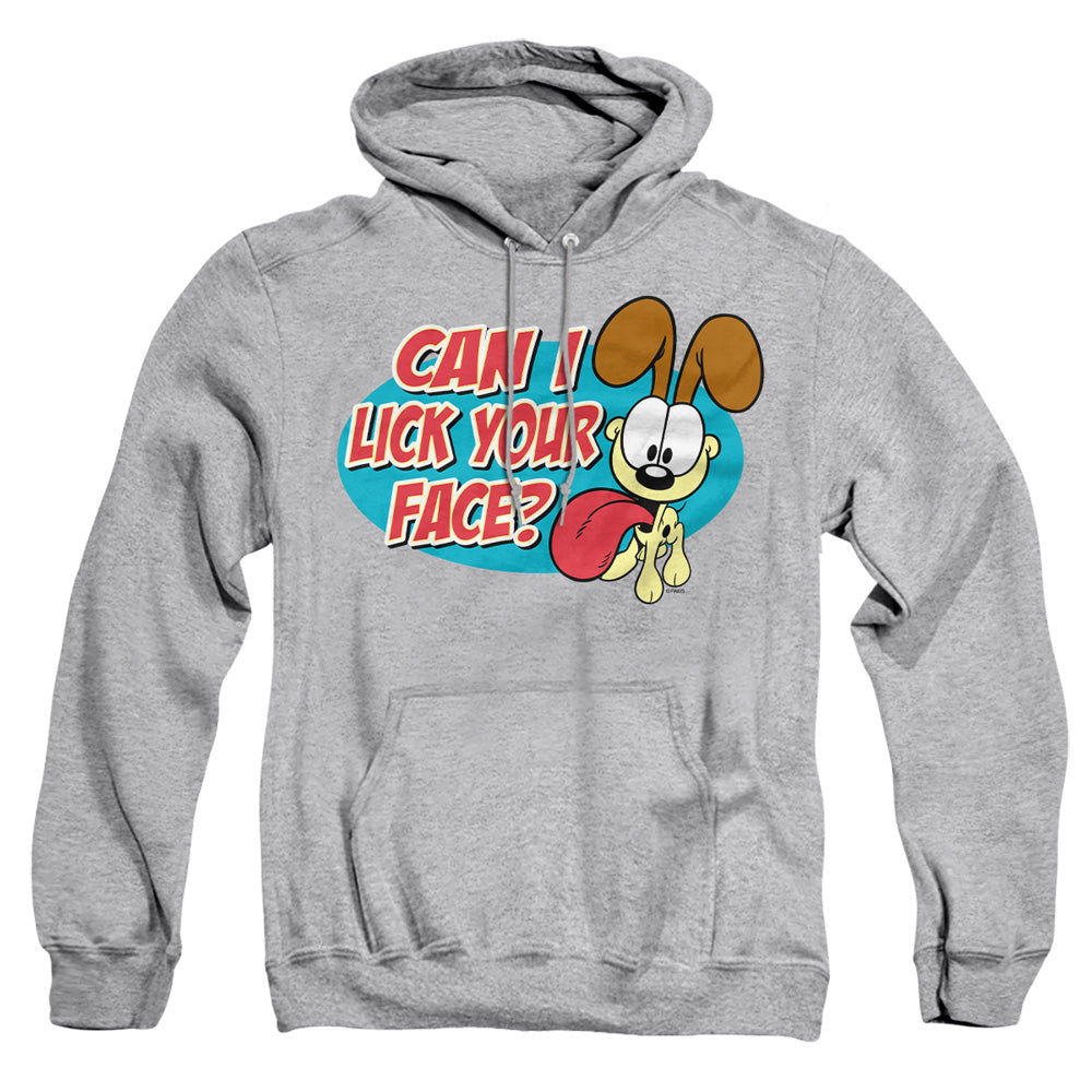 Garfield - Question - Adult Pull-over Hoodie - Athletic Heather
