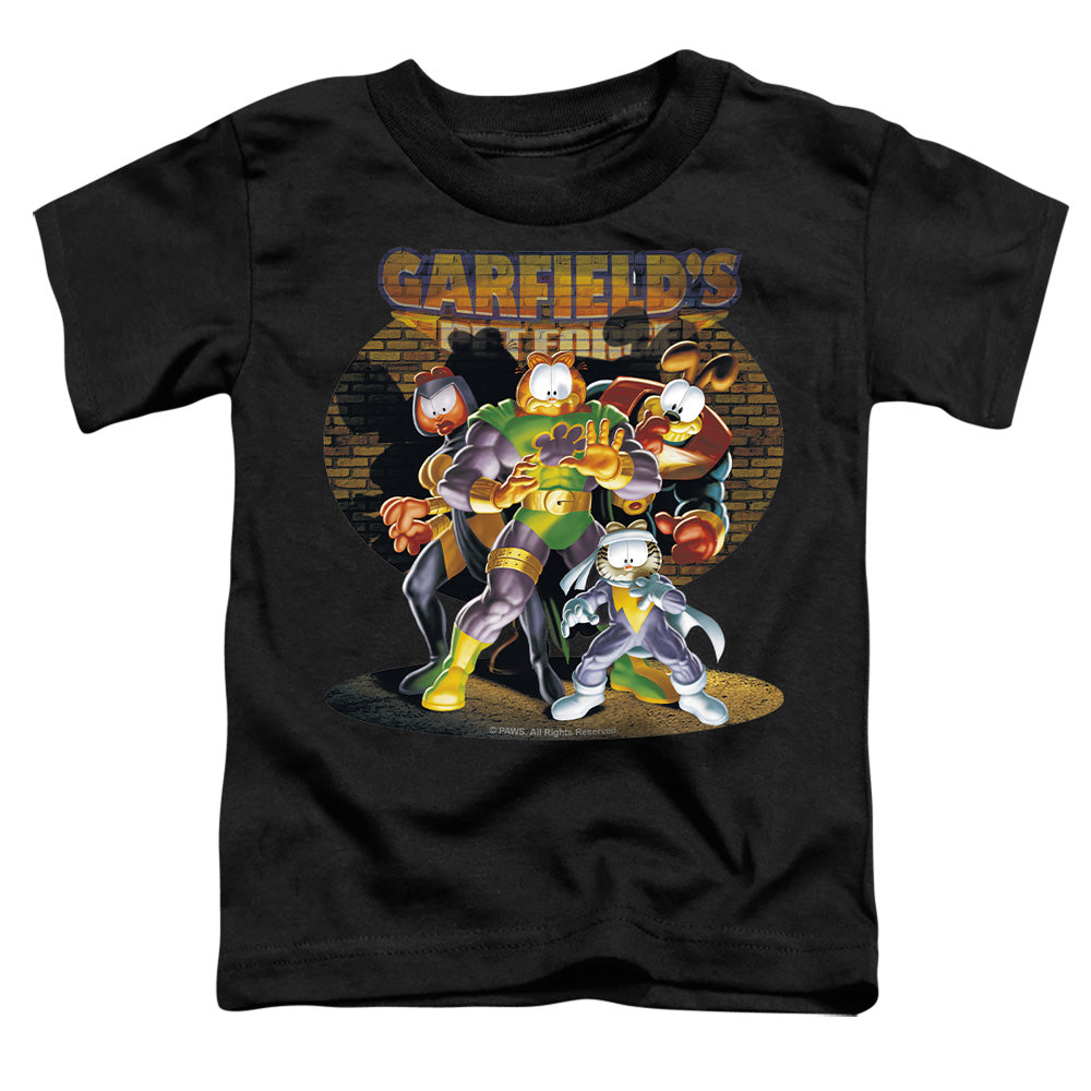 Garfield - Spotlight - Short Sleeve Toddler Tee - Black T-shirt