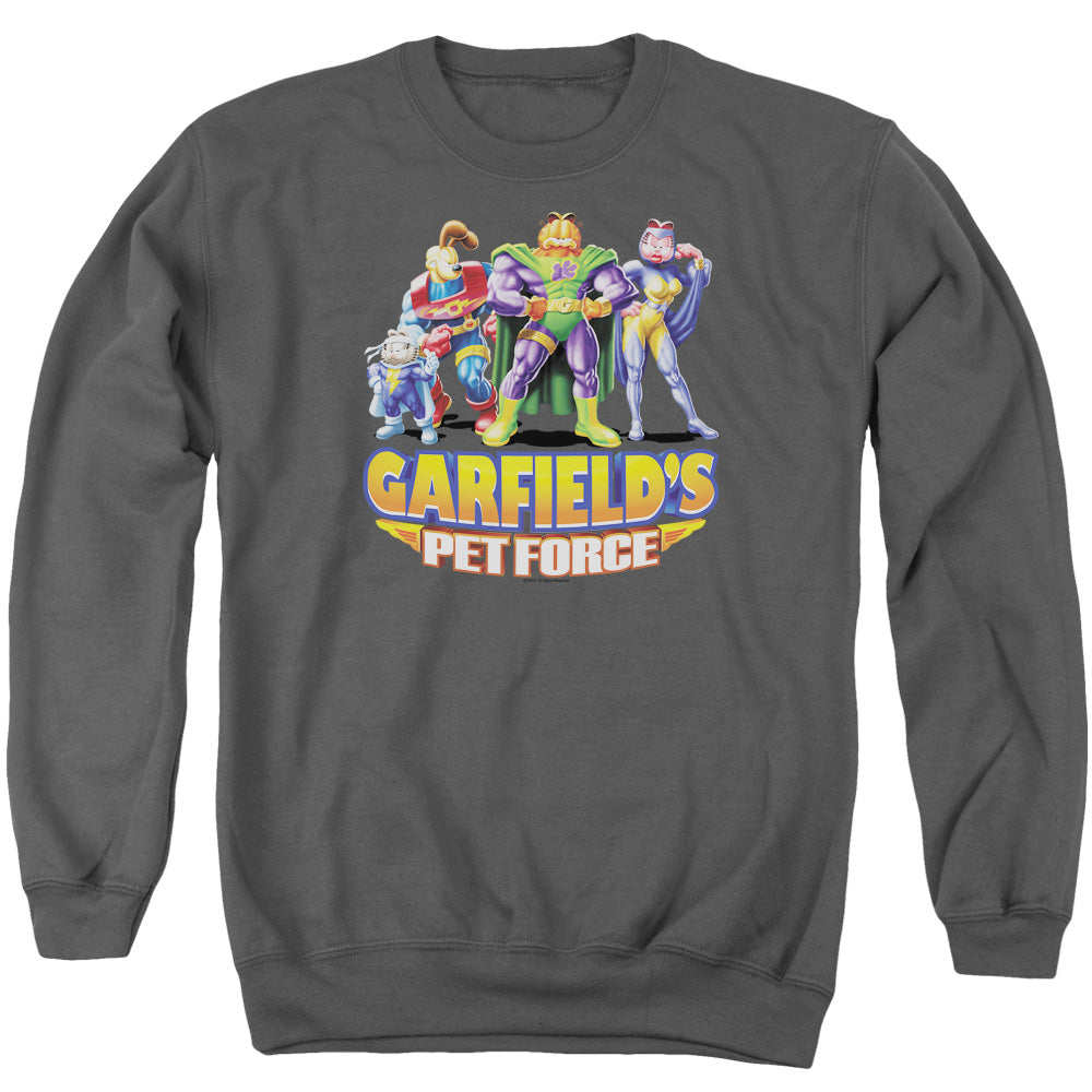 Garfield - Beyond - Adult Crewneck Sweatshirt - Charcoal