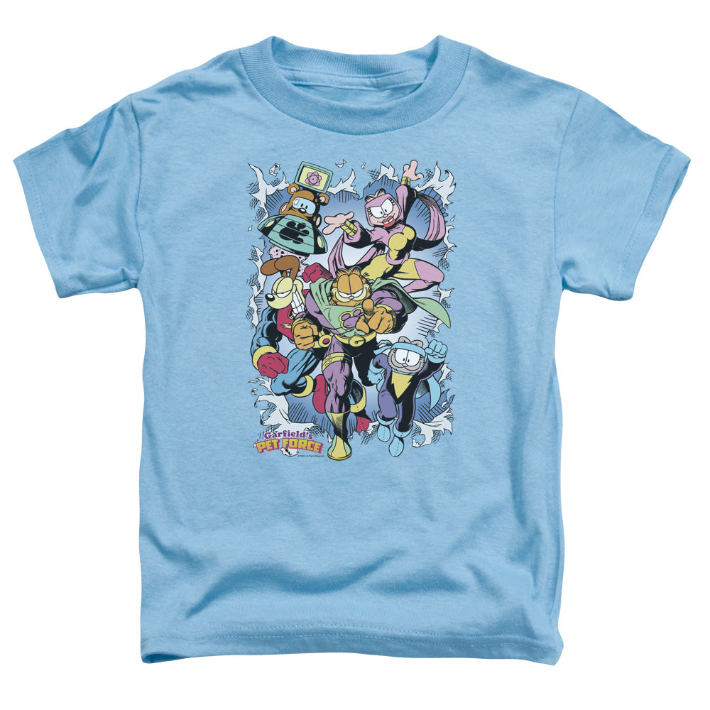 Garfield - Ripped - Short Sleeve Toddler Tee - Carolina Blue T-shirt