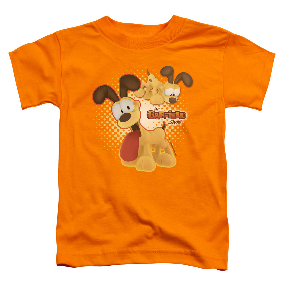 Garfield - Odie - Short Sleeve Toddler Tee - Orange T-shirt