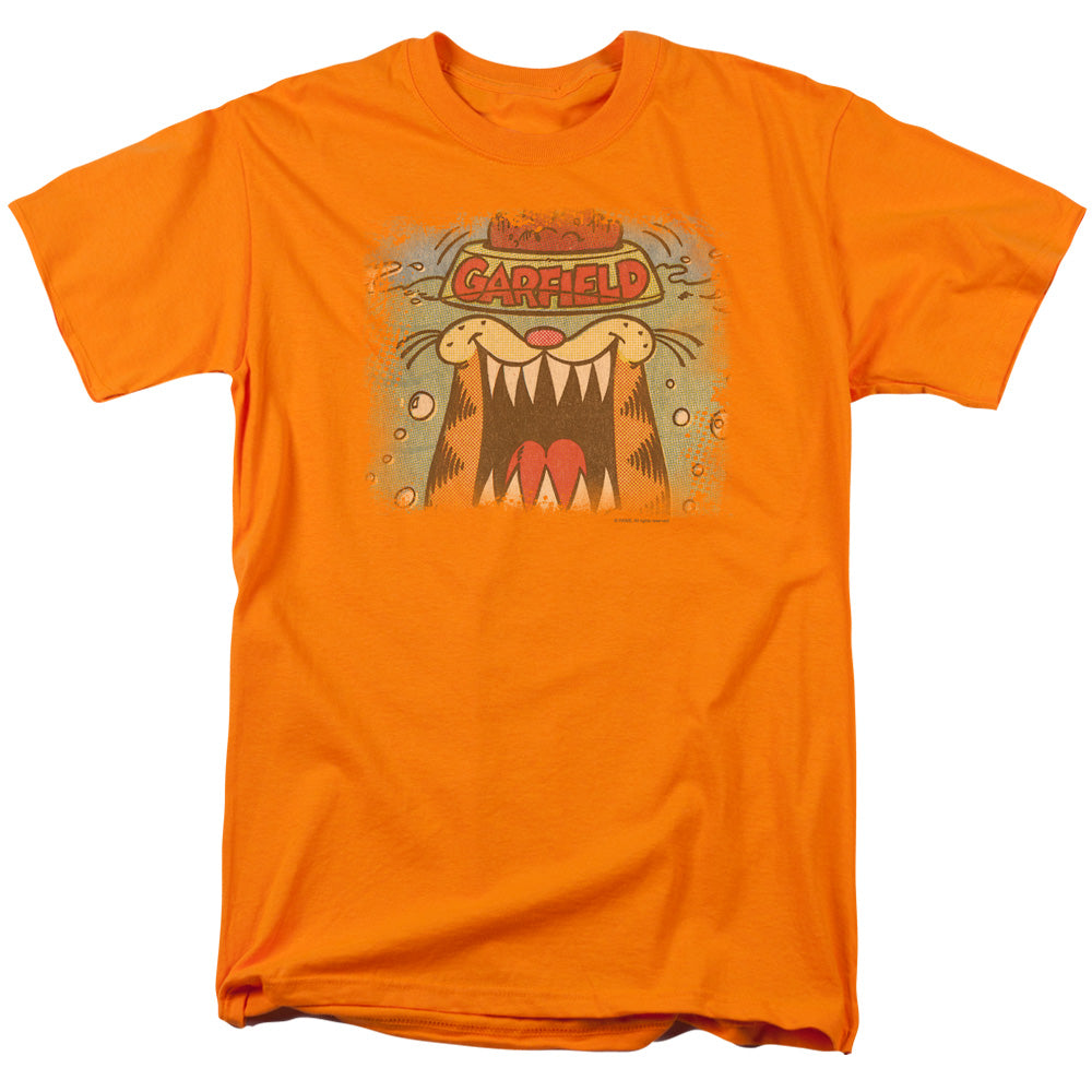 Garfield - From The Depths - Short Sleeve Adult 18/1 - Orange T-shirt