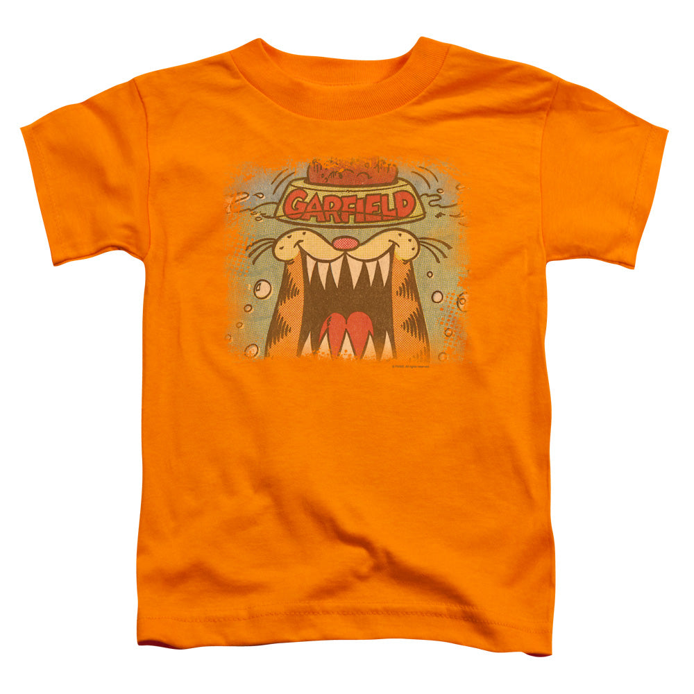 Garfield - From The Depths - Short Sleeve Toddler Tee - Orange T-shirt