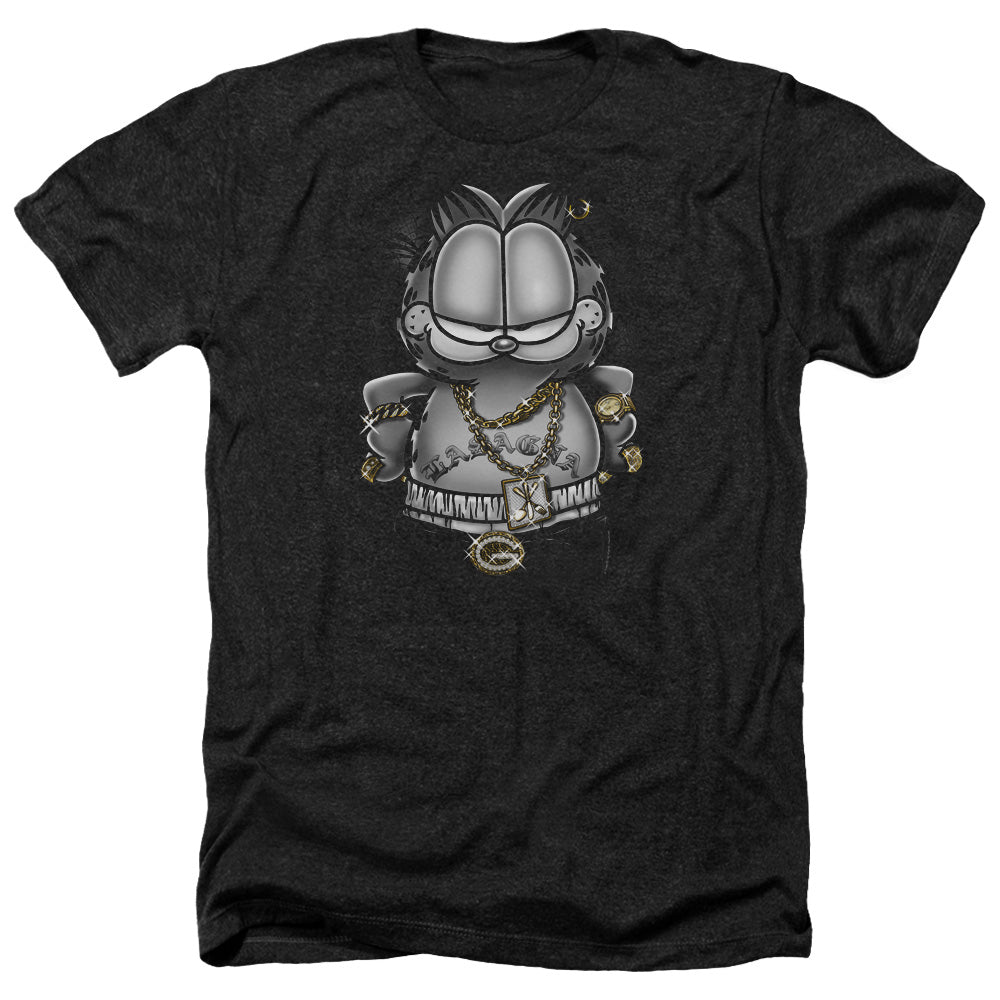 Garfield - Lasagna For Life - Adult Heather-black