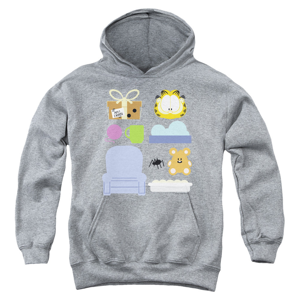 Garfield - Gift Set - Youth Pull-over Hoodie - Heather