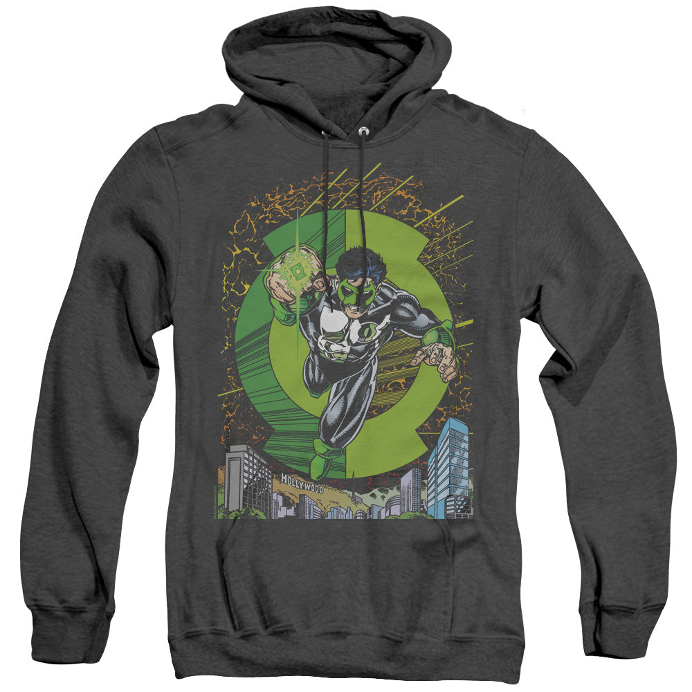 Green Lantern - Gl #51 Cover - Adult Heather Hoodie - Black