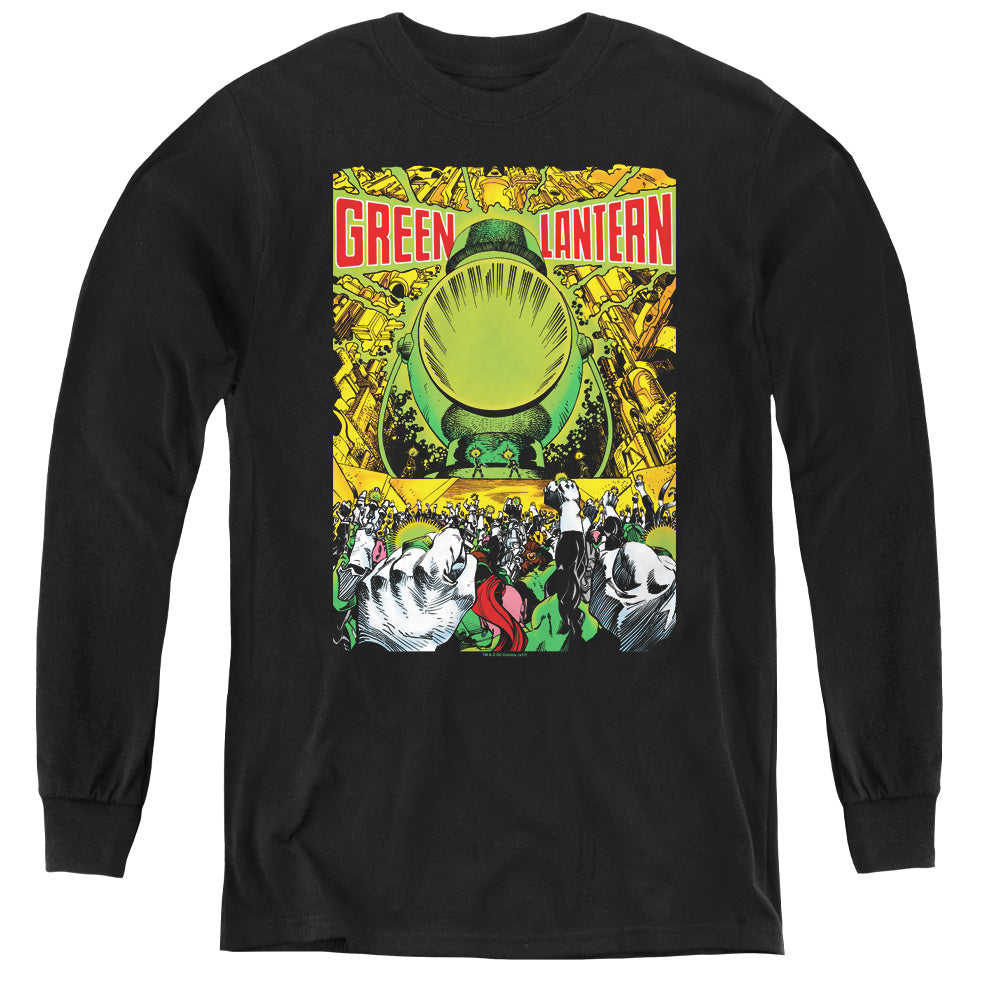 Green Lantern - Gl #200 Cover - Youth Long Sleeve Tee - Black