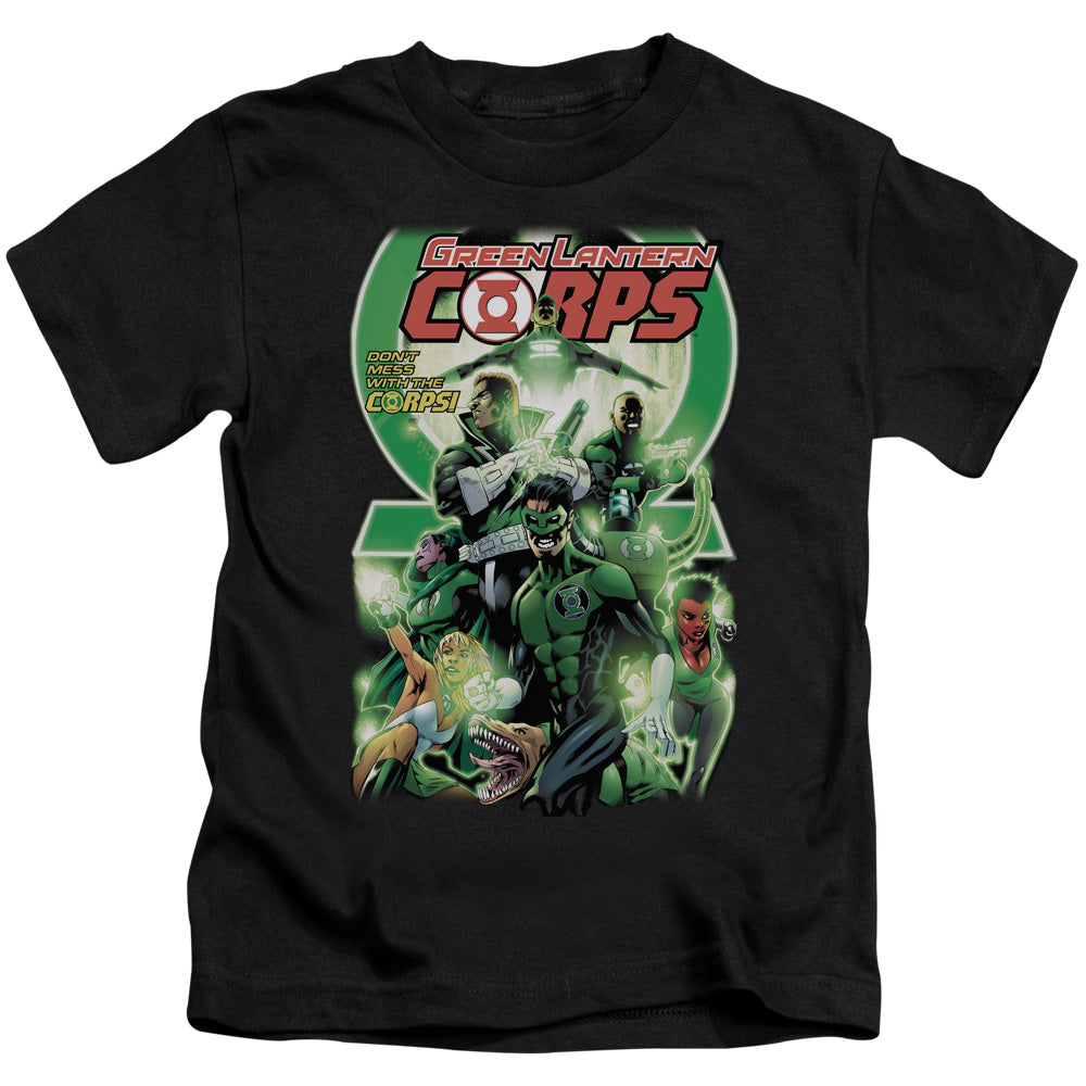 GREEN LANTERN GL CORPS #25 COVER - S/S JUVENILE 18/1 - BLACK - T-Shirt